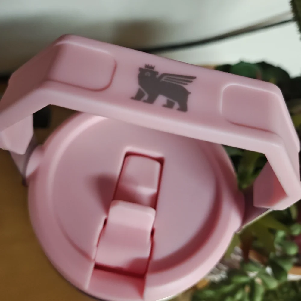 Stanley Pink Tumbler with Cartoon Design - Picture 5 of 7